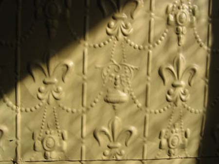Embossed Tin Walls and Ceilings