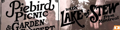 Piebird Picnic and Garden Concert