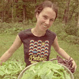 homegrown vegan picnic lunch