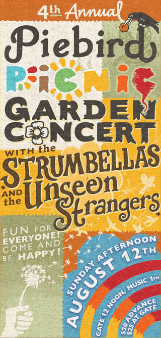 Piebird Picnic Garden Concert