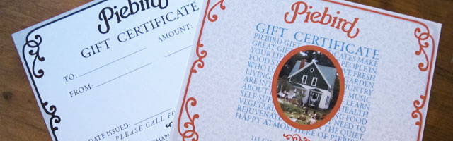 Gift Certificates