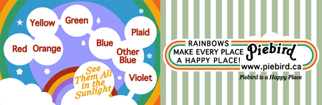 Piebird rainbow making machine